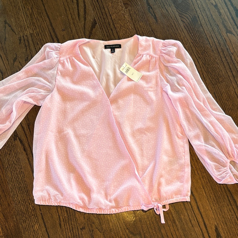 Lovely Chiffon Wrap Top